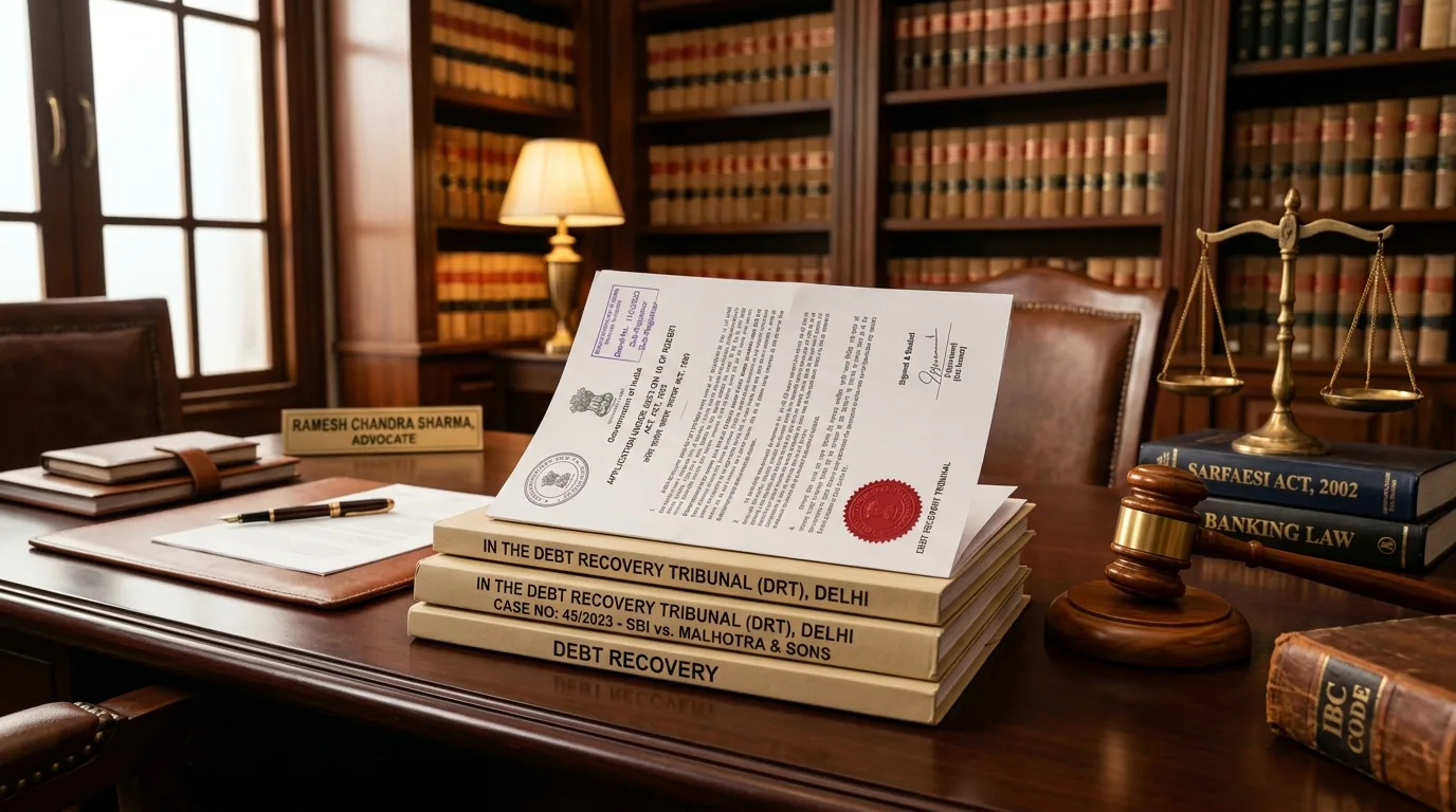 Bank loan default and legal recovery process in India